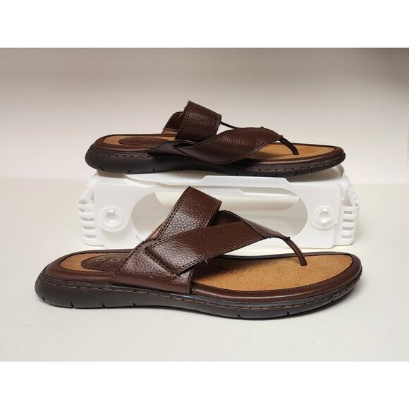 B.Ø.C Women's Sandals 10M Brown Flip Flop Strap Thong Shoes Comfort Size 9M - Picture 5 of 8